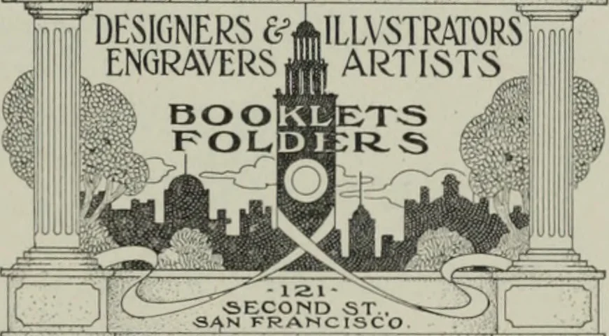 An illustration from The Architect & engineer of California and the Pacific Coast, 1905, leaf 168