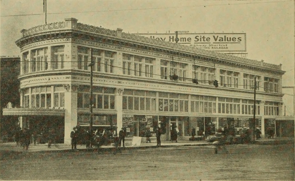 An illustration from The Architect & engineer of California and the Pacific Coast, 1905, leaf 199