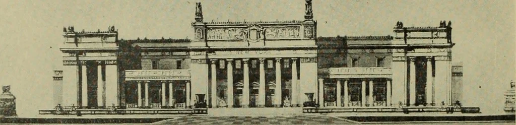 An illustration from The Architect & engineer of California and the Pacific Coast, 1905, leaf 201