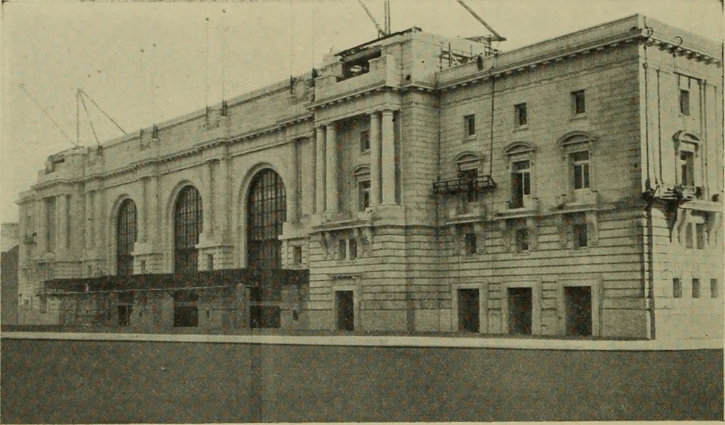 An illustration from The Architect & engineer of California and the Pacific Coast, 1905, leaf 209