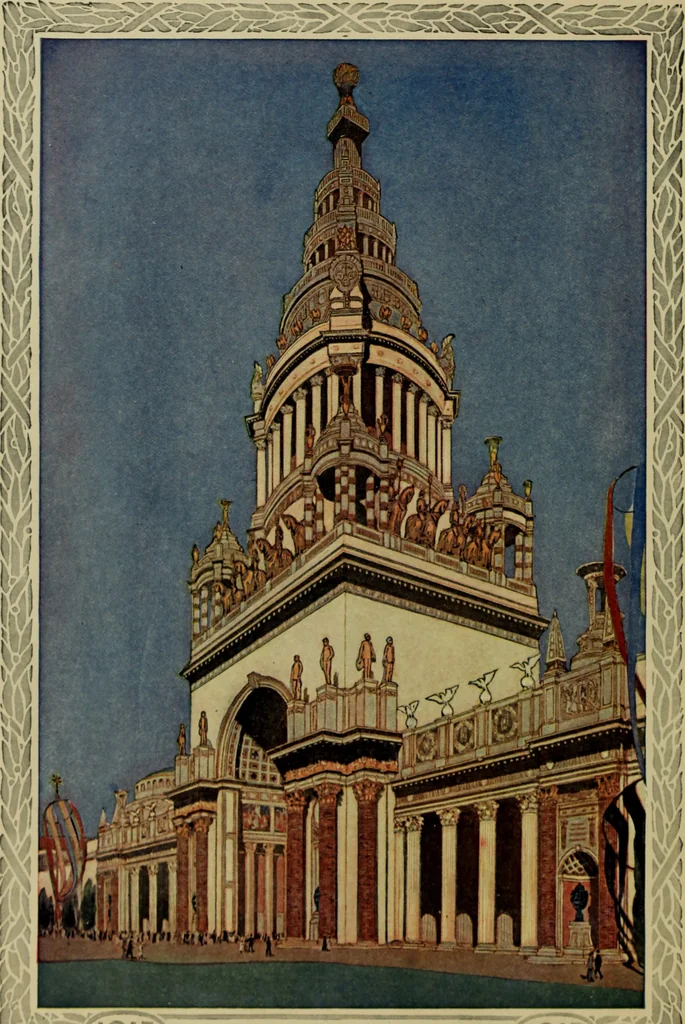 An illustration from The Architect & engineer of California and the Pacific Coast, 1905, leaf 229