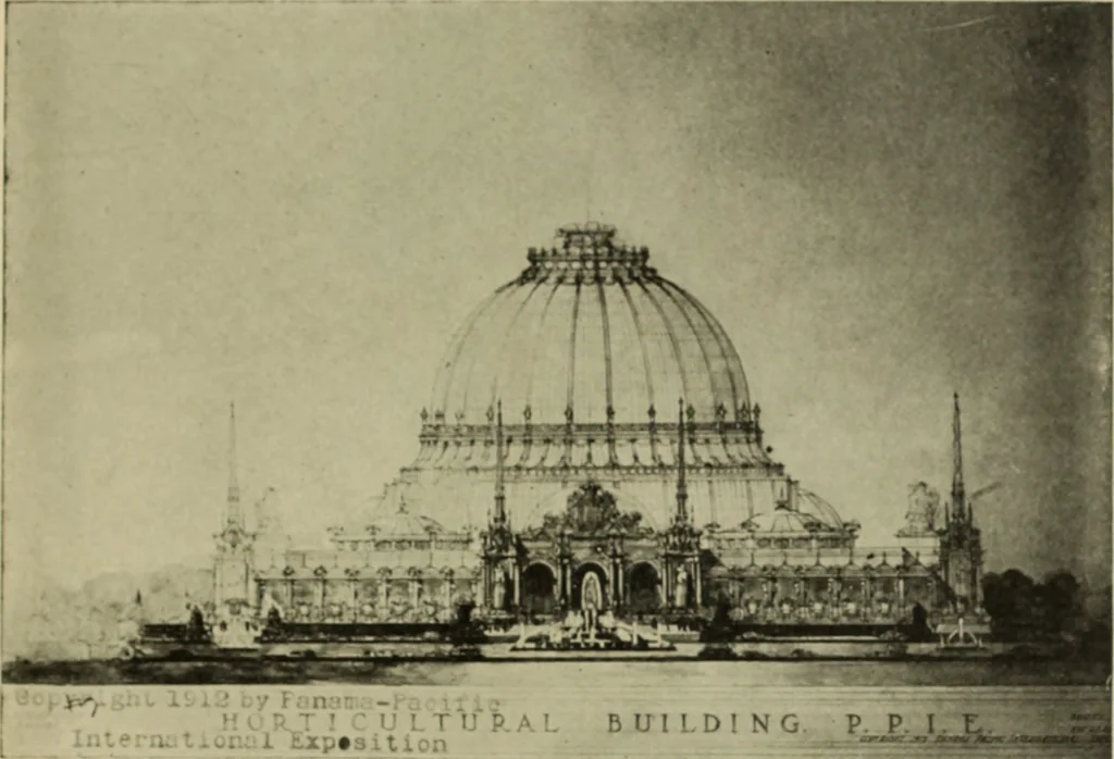 An illustration from The Architect & engineer of California and the Pacific Coast, 1905, leaf 244