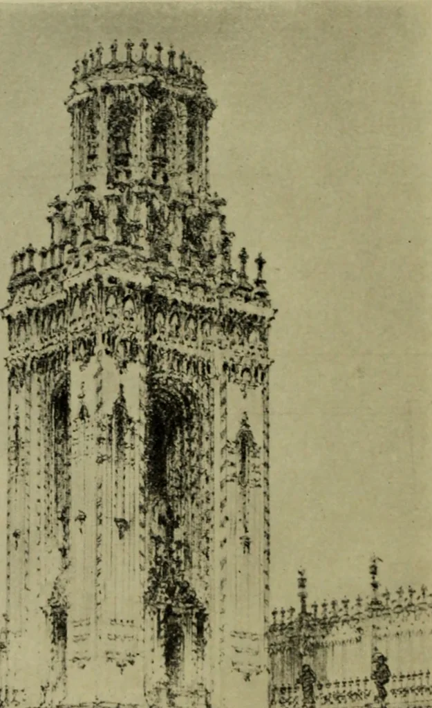 An illustration from The Architect & engineer of California and the Pacific Coast, 1905, leaf 245