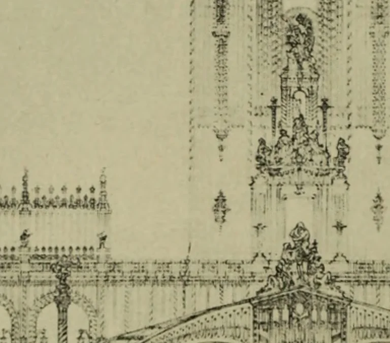 An illustration from The Architect & engineer of California and the Pacific Coast, 1905, leaf 247