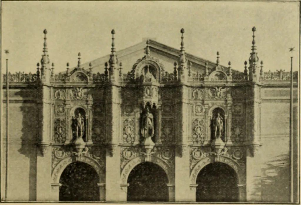 An illustration from The Architect & engineer of California and the Pacific Coast, 1905, leaf 250
