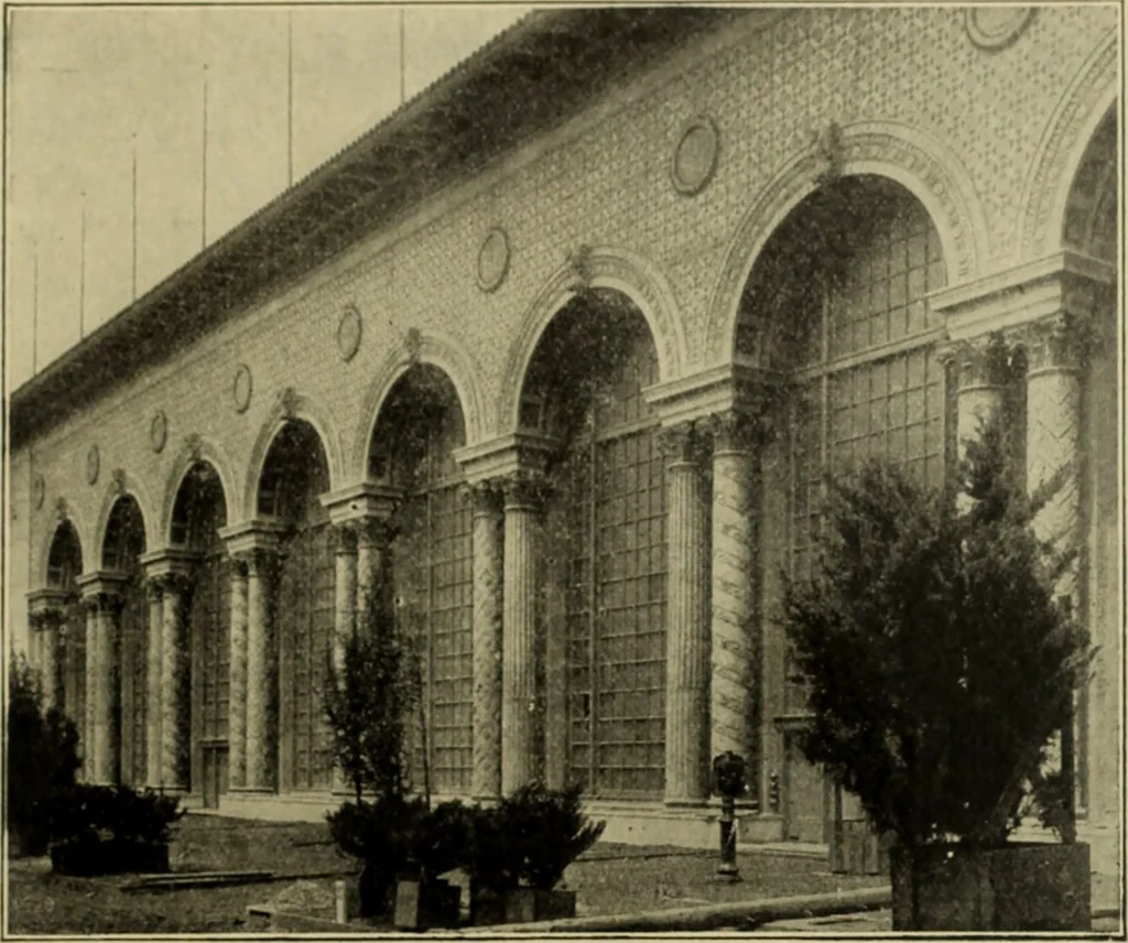 An illustration from The Architect & engineer of California and the Pacific Coast, 1905, leaf 254