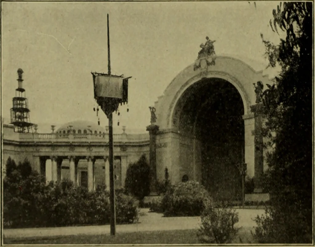 An illustration from The Architect & engineer of California and the Pacific Coast, 1905, leaf 261