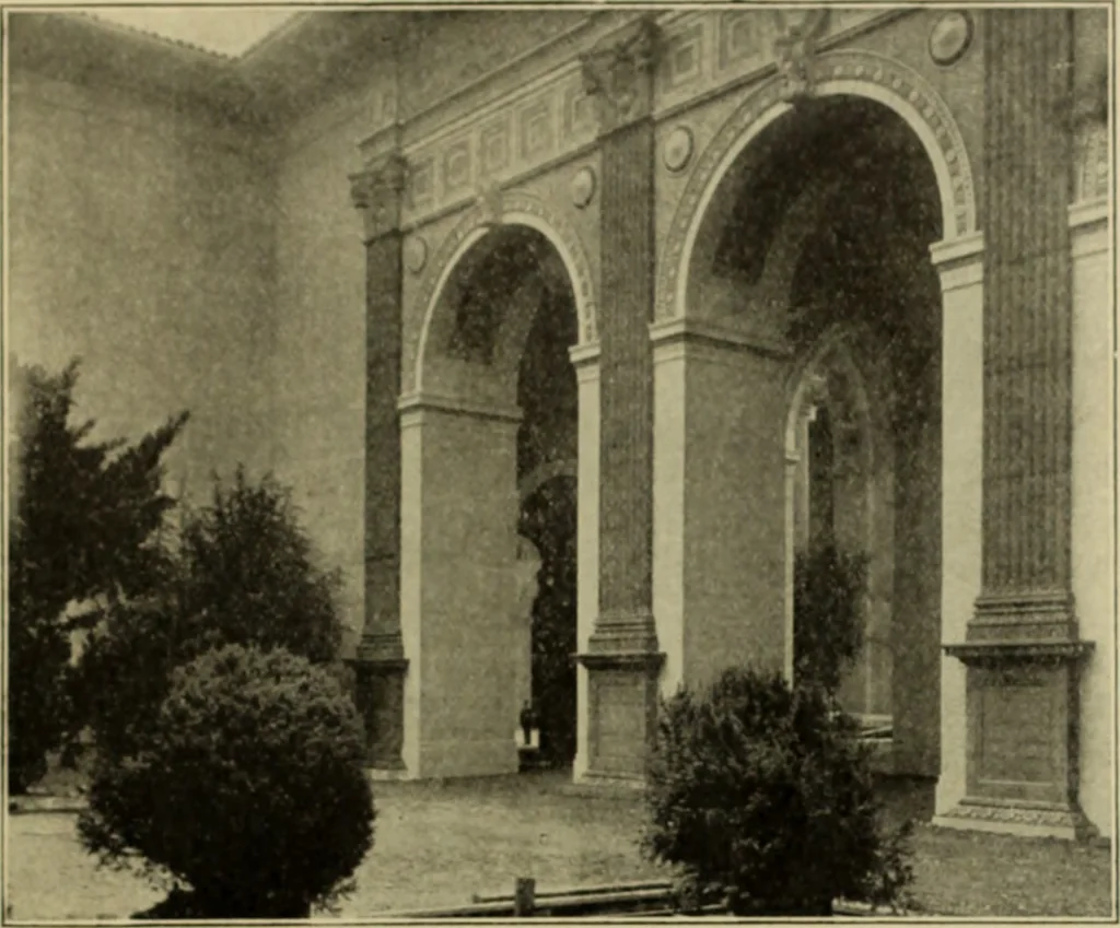 An illustration from The Architect & engineer of California and the Pacific Coast, 1905, leaf 262