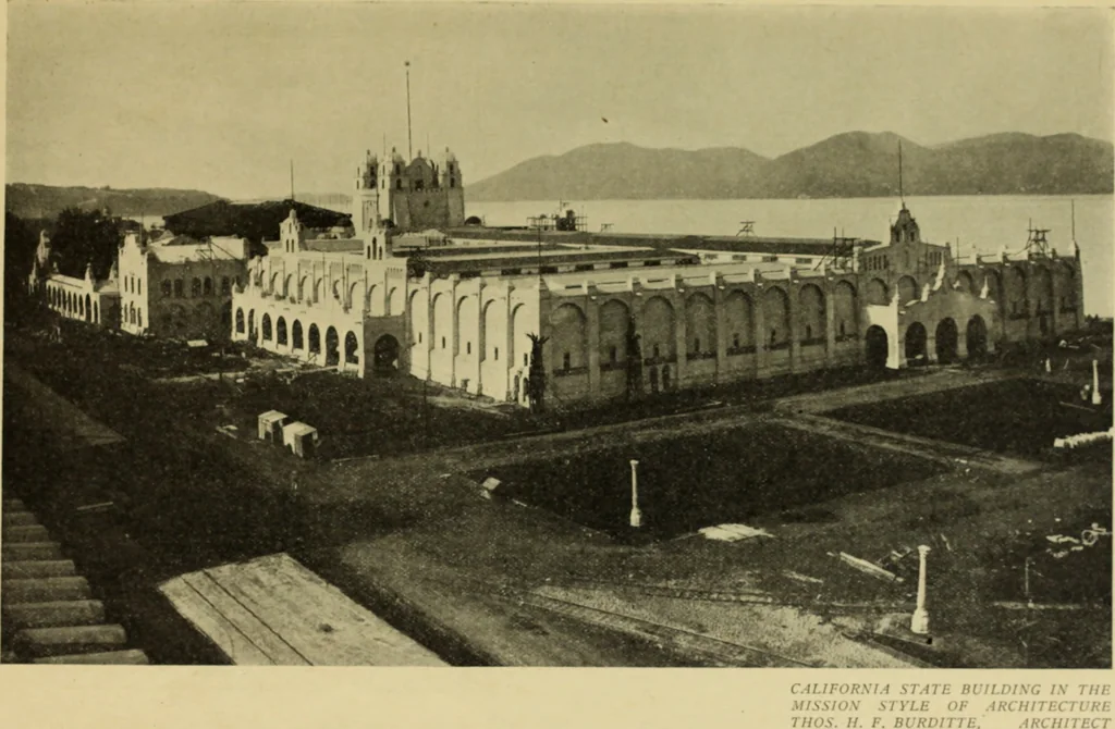 An illustration from The Architect & engineer of California and the Pacific Coast, 1905, leaf 272