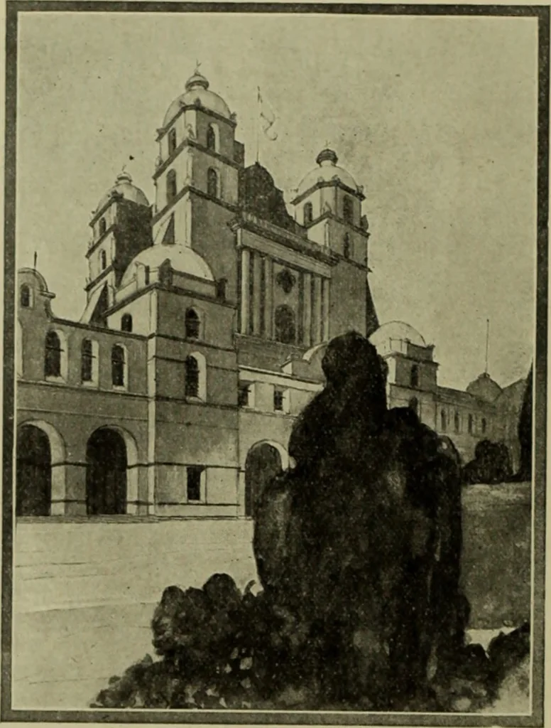 An illustration from The Architect & engineer of California and the Pacific Coast, 1905, leaf 273
