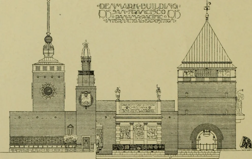 An illustration from The Architect & engineer of California and the Pacific Coast, 1905, leaf 279
