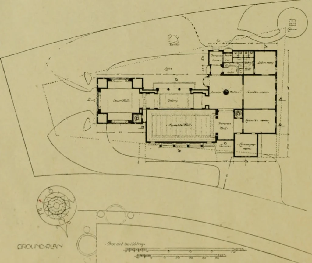 An illustration from The Architect & engineer of California and the Pacific Coast, 1905, leaf 279