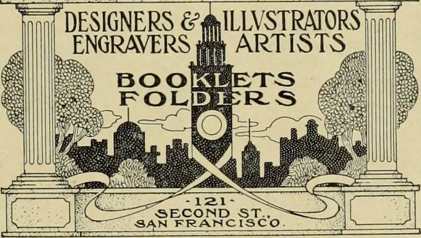 An illustration from The Architect & engineer of California and the Pacific Coast, 1905, leaf 346