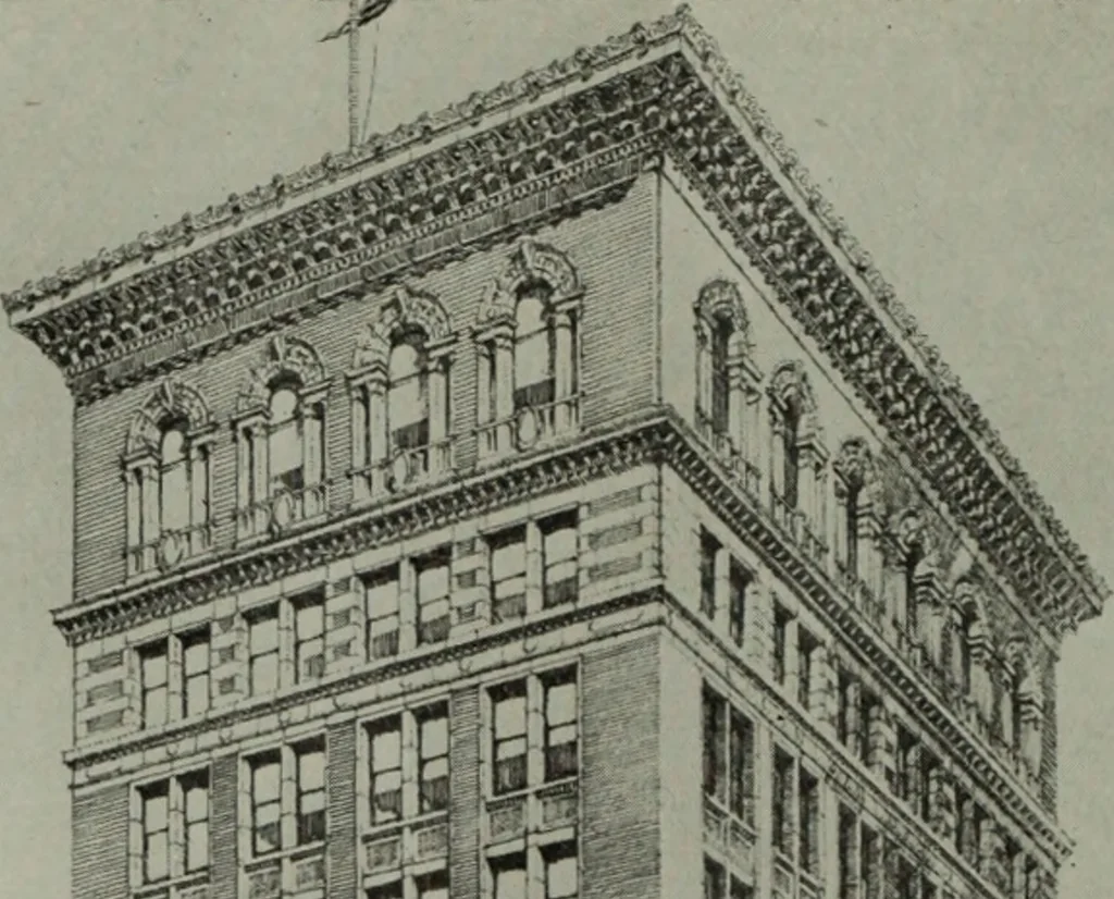 An illustration from The Architect & engineer of California and the Pacific Coast, 1905, leaf 39