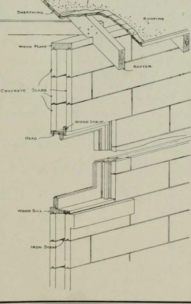 An illustration from The Architect & engineer of California and the Pacific Coast, 1905, leaf 44