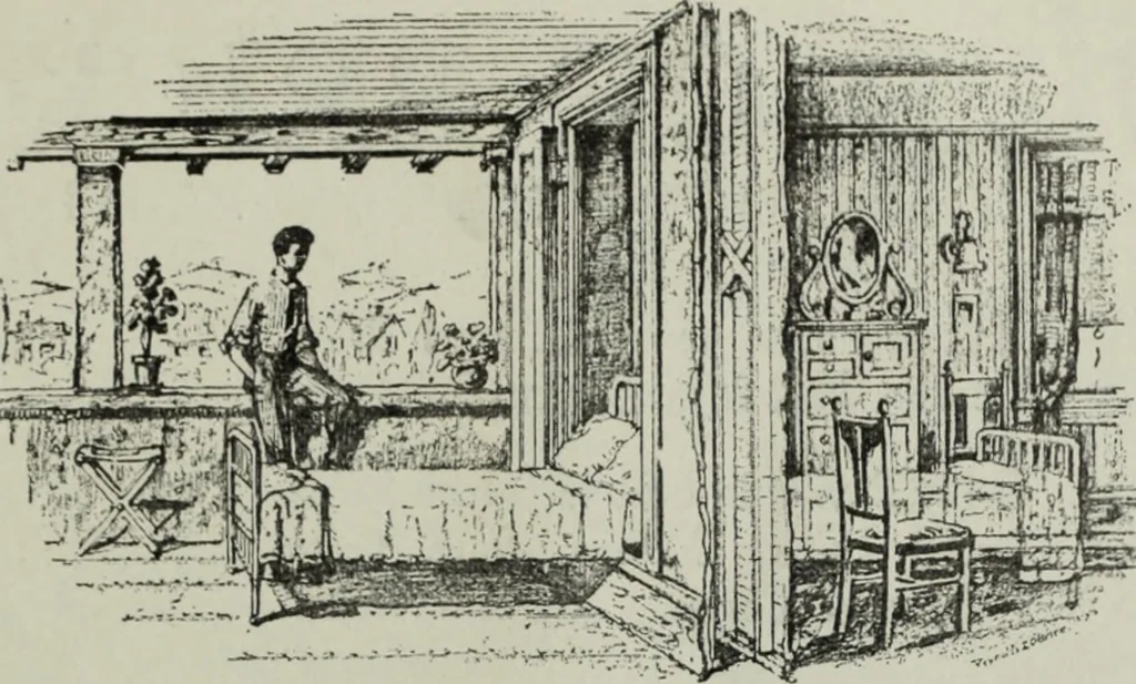 An illustration from The Architect & engineer of California and the Pacific Coast, 1905, leaf 46