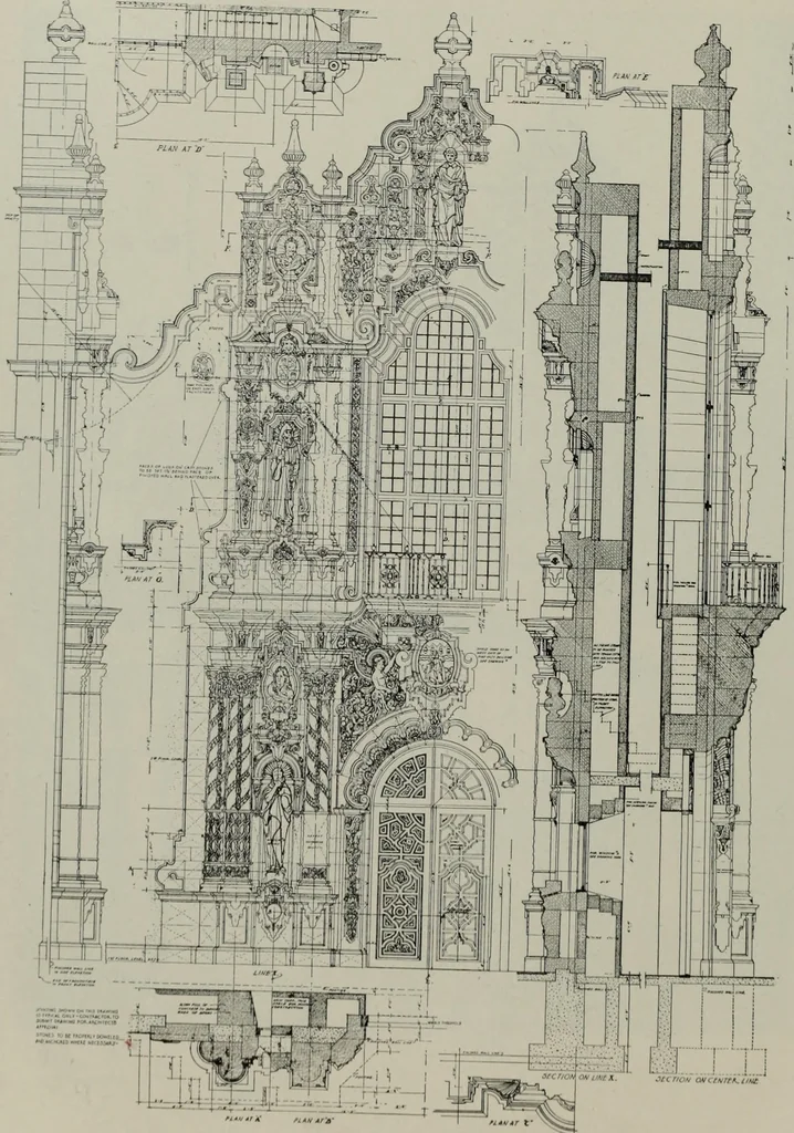 An illustration from The Architect & engineer of California and the Pacific Coast, 1905, leaf 57
