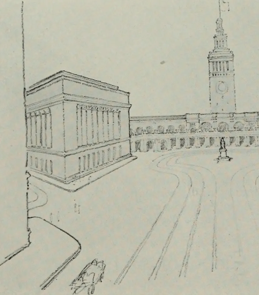An illustration from The Architect & engineer of California and the Pacific Coast, 1905, leaf 71