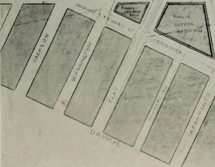 An illustration from The Architect & engineer of California and the Pacific Coast, 1905, leaf 71