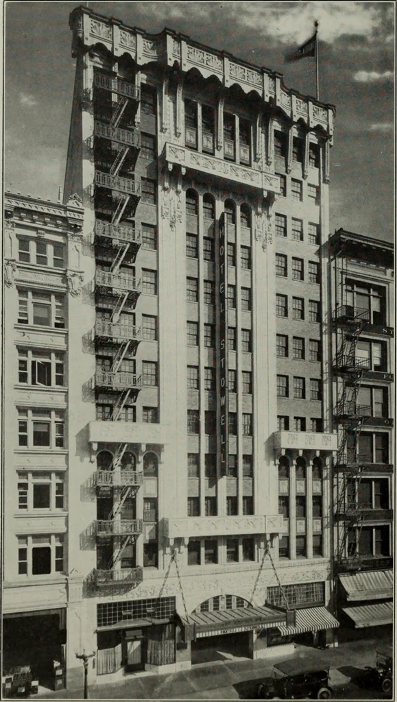 An illustration from The Architect & engineer of California and the Pacific Coast, 1905, leaf 89
