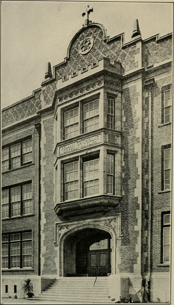 An illustration from The Architect & engineer of California and the Pacific Coast, 1905, leaf 107