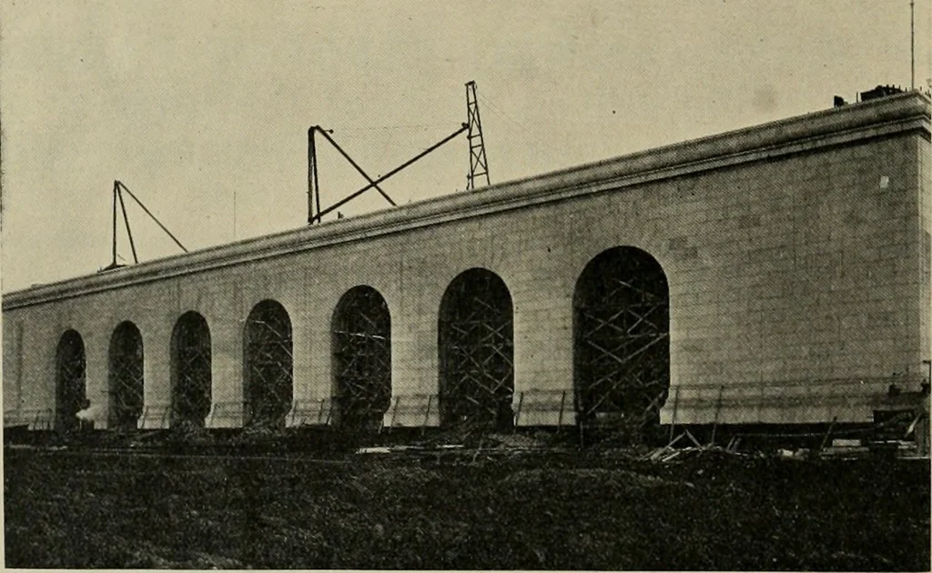 An illustration from The Architect & engineer of California and the Pacific Coast, 1905, leaf 151