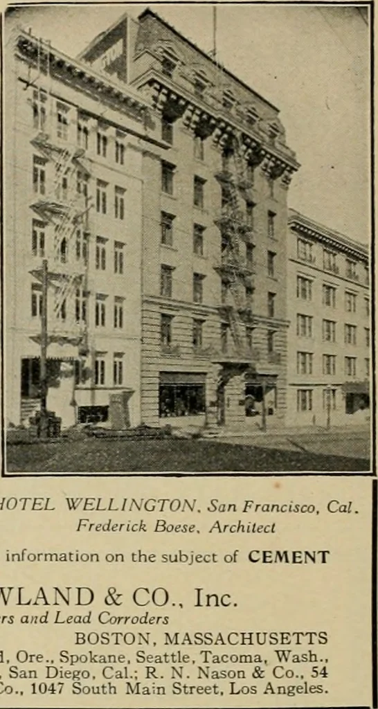 An illustration from The Architect & engineer of California and the Pacific Coast, 1905, leaf 203
