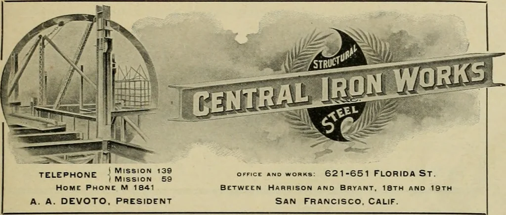 An illustration from The Architect & engineer of California and the Pacific Coast, 1905, leaf 204