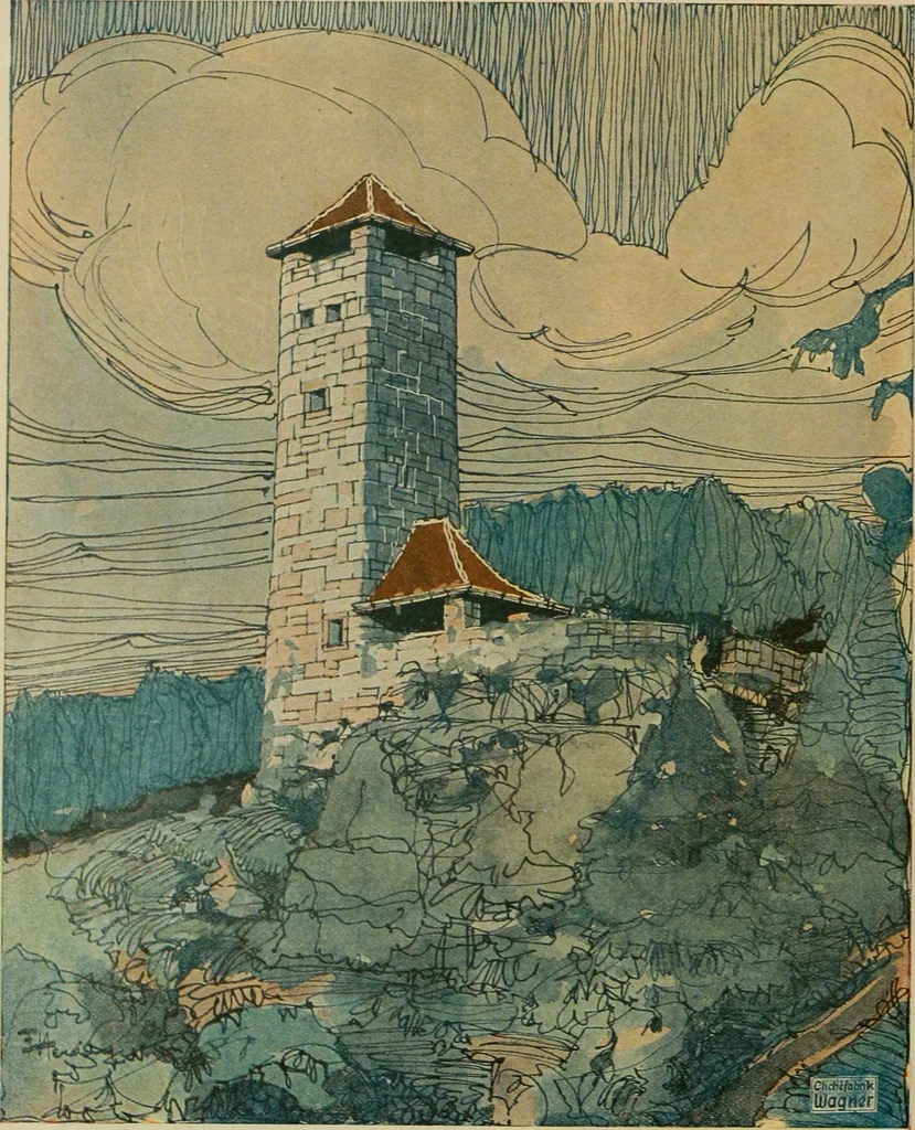 An illustration from The Architect & engineer of California and the Pacific Coast, 1905, leaf 211