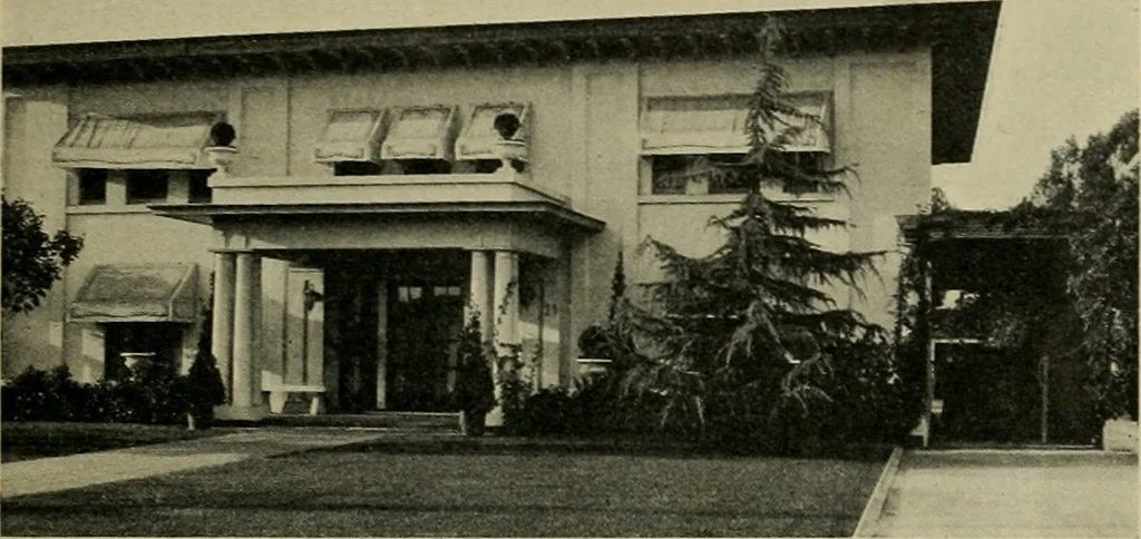 An illustration from The Architect & engineer of California and the Pacific Coast, 1905, leaf 212