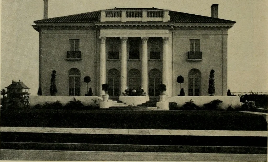 An illustration from The Architect & engineer of California and the Pacific Coast, 1905, leaf 215