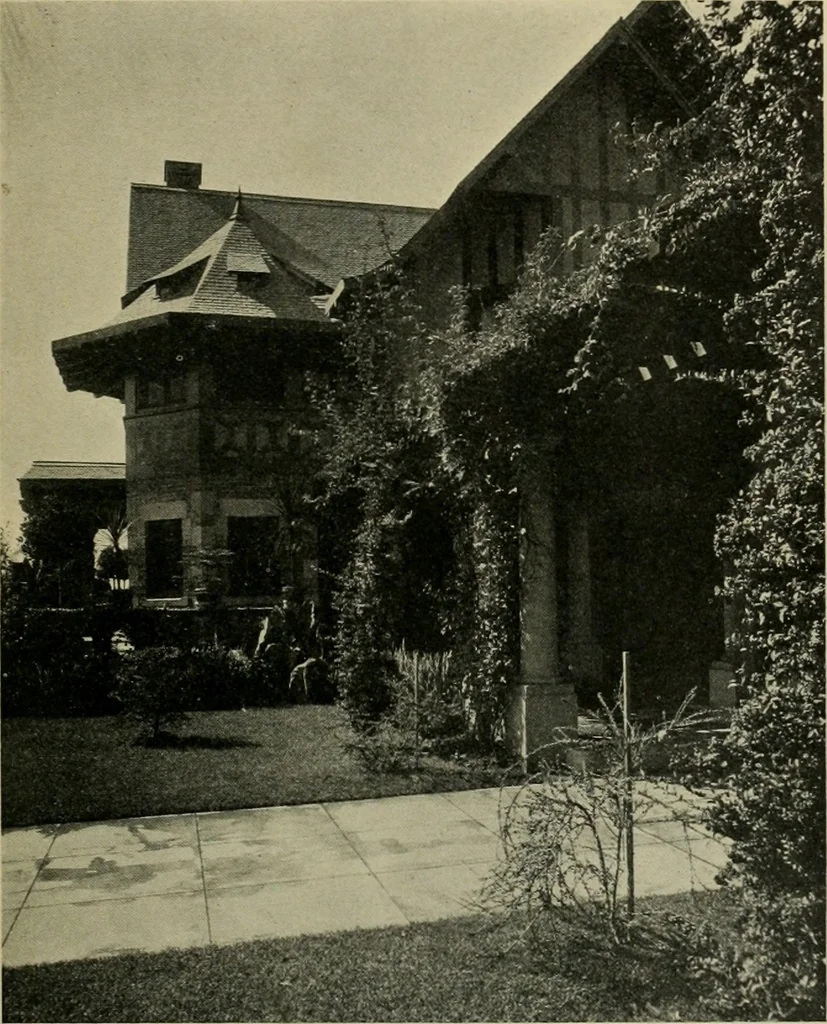 An illustration from The Architect & engineer of California and the Pacific Coast, 1905, leaf 216