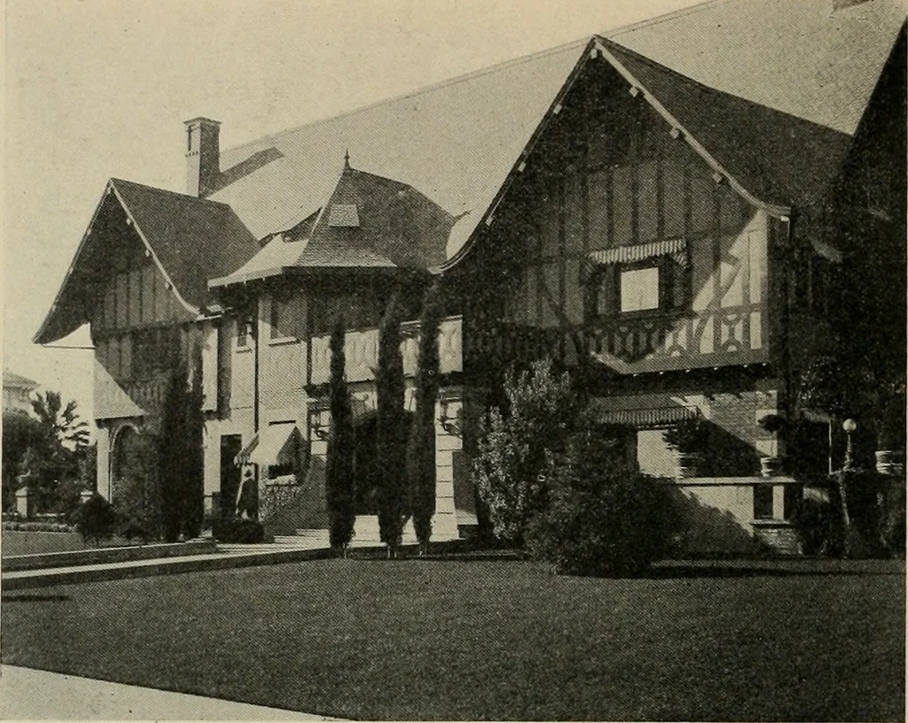 An illustration from The Architect & engineer of California and the Pacific Coast, 1905, leaf 217