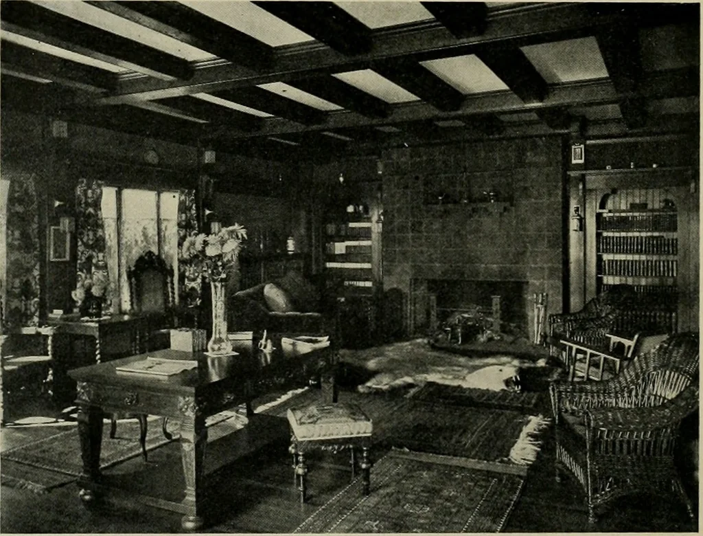 An illustration from The Architect & engineer of California and the Pacific Coast, 1905, leaf 221