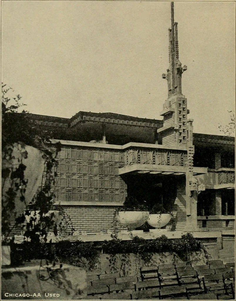 An illustration from The Architect & engineer of California and the Pacific Coast, 1905, leaf 243