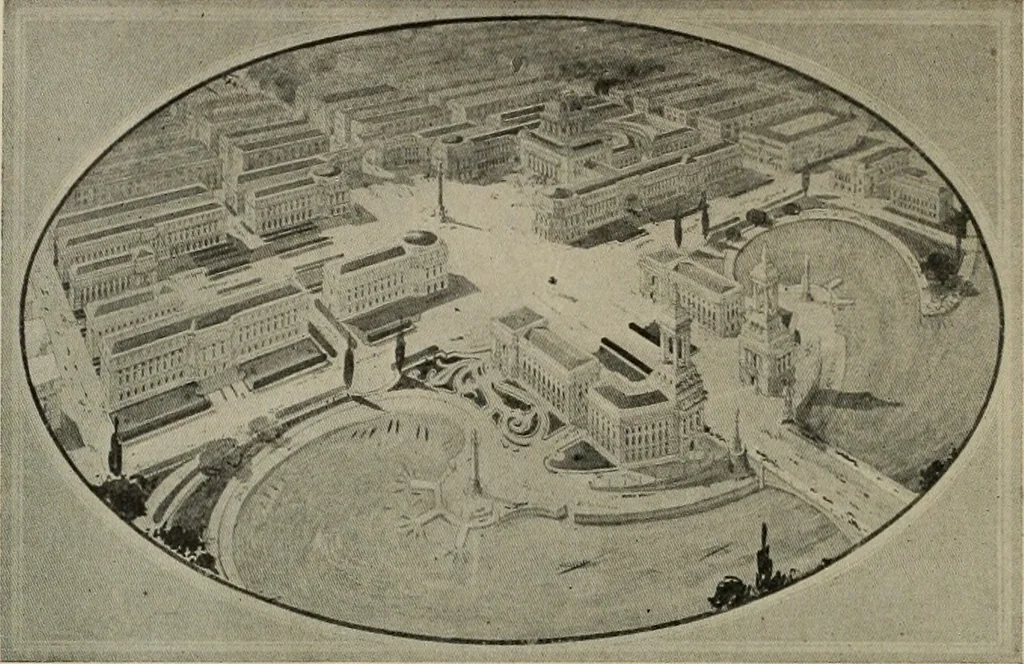 An illustration from The Architect & engineer of California and the Pacific Coast, 1905, leaf 261