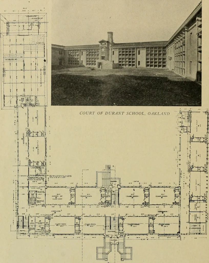 An illustration from The Architect & engineer of California and the Pacific Coast, 1905, leaf 383