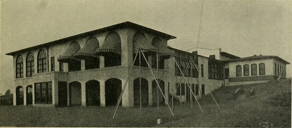 An illustration from The Architect & engineer of California and the Pacific Coast, 1905, leaf 388