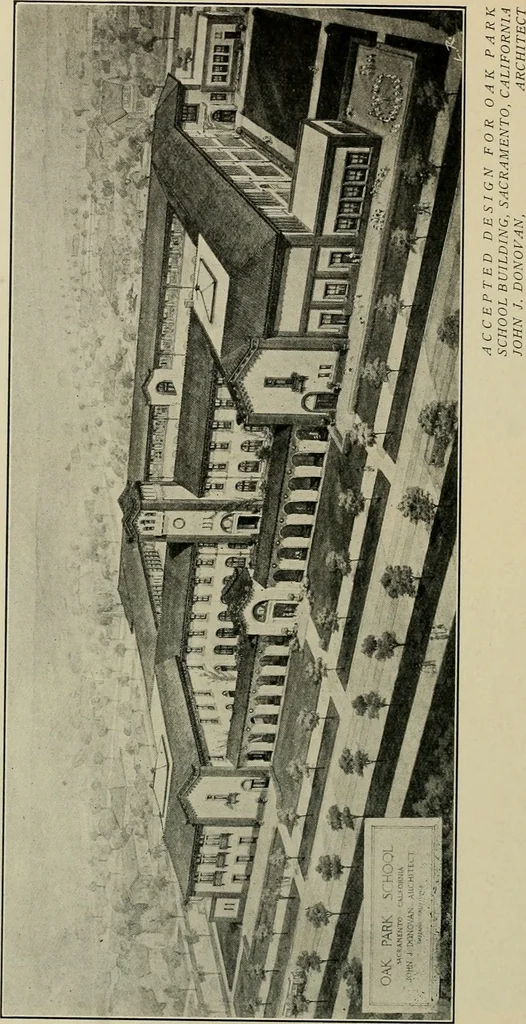 An illustration from The Architect & engineer of California and the Pacific Coast, 1905, leaf 393