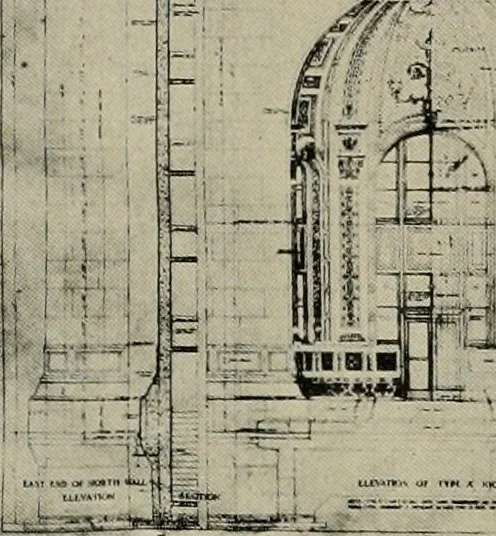 An illustration from The Architect & engineer of California and the Pacific Coast, 1905, leaf 397