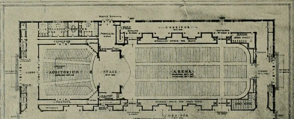 An illustration from The Architect & engineer of California and the Pacific Coast, 1905, leaf 397