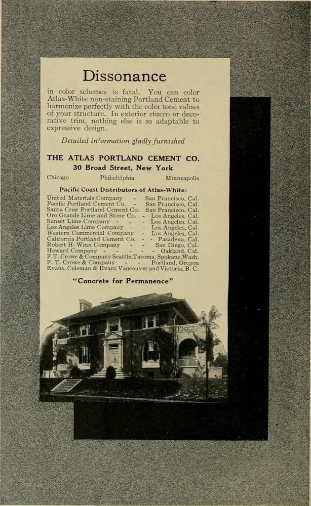 An illustration from The Architect & engineer of California and the Pacific Coast, 1905, leaf 41