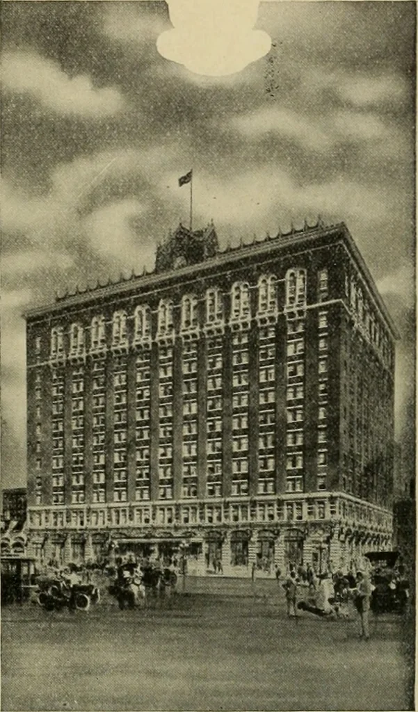 An illustration from The Architect & engineer of California and the Pacific Coast, 1905, leaf 412
