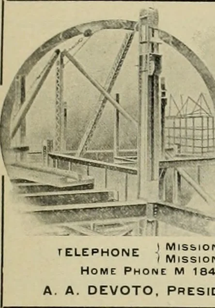 An illustration from The Architect & engineer of California and the Pacific Coast, 1905, leaf 48