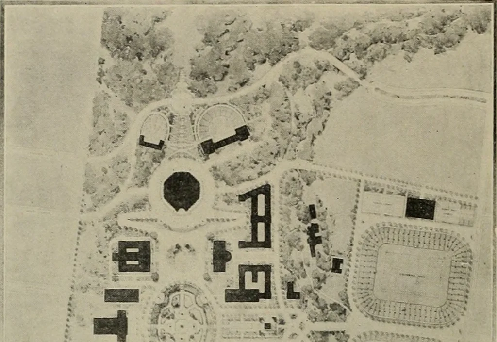An illustration from The Architect & engineer of California and the Pacific Coast, 1905, leaf 55