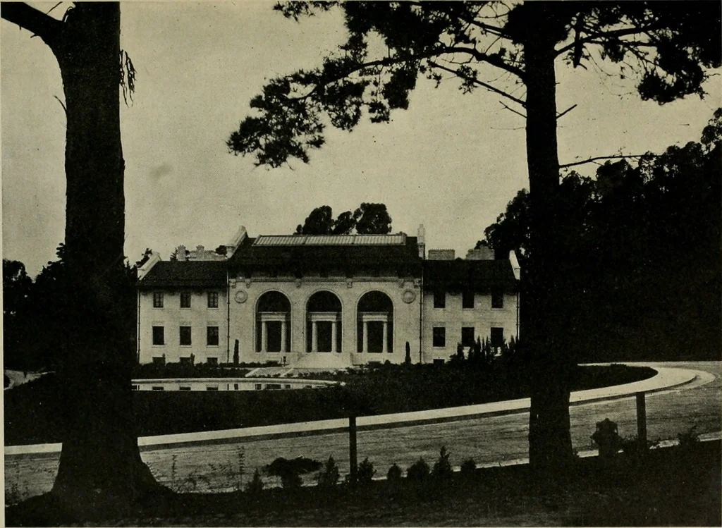 An illustration from The Architect & engineer of California and the Pacific Coast, 1905, leaf 60
