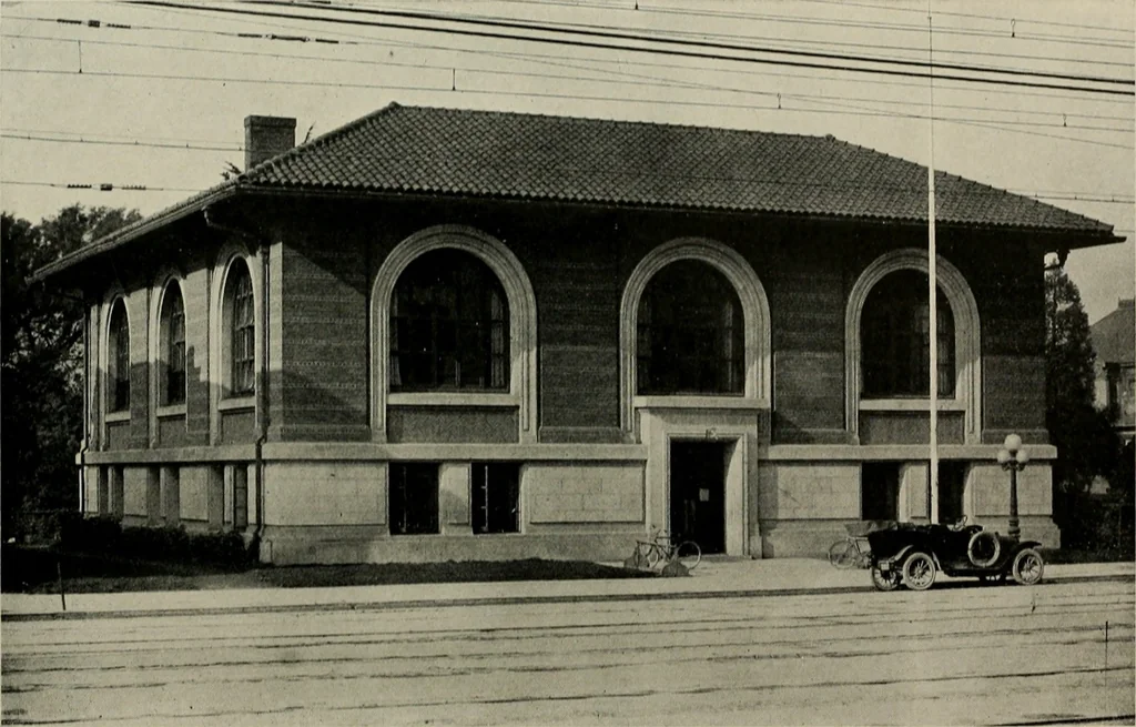 An illustration from The Architect & engineer of California and the Pacific Coast, 1905, leaf 69