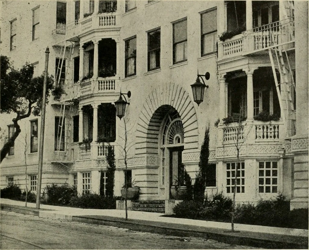 An illustration from The Architect & engineer of California and the Pacific Coast, 1905, leaf 74