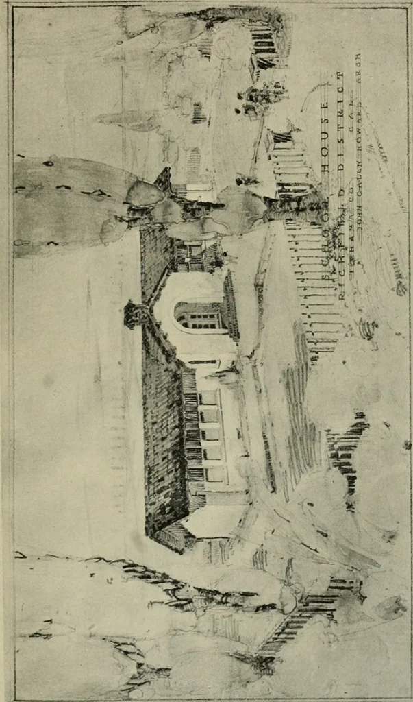 An illustration from The Architect & engineer of California and the Pacific Coast, 1905, leaf 78