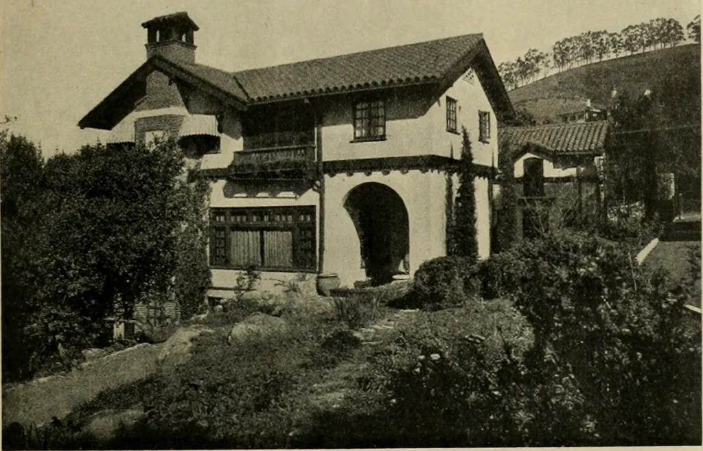 An illustration from The Architect & engineer of California and the Pacific Coast, 1905, leaf 80